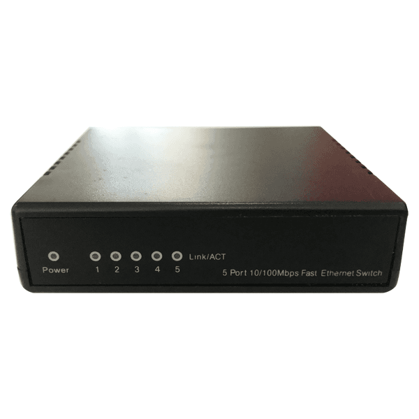 Pluscom 5 Port 10/100M Switch