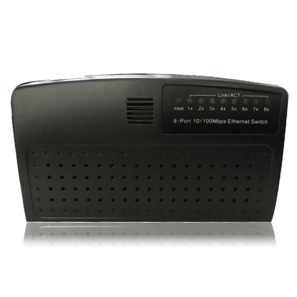 Pluscom 8 Port 10/100M Switch