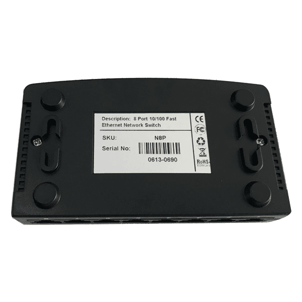 Pluscom 8 Port 10/100M Switch