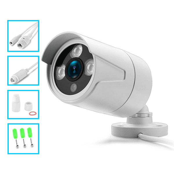 ONVIF 2.0MP IP IR Waterproof Camera