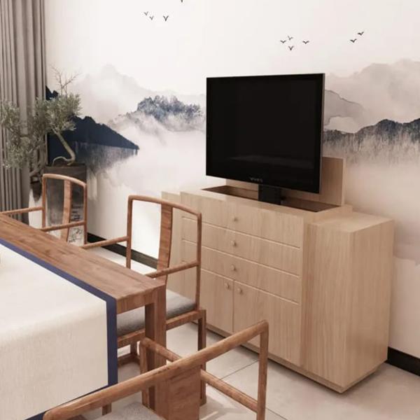 Single Column Electric TV Lift