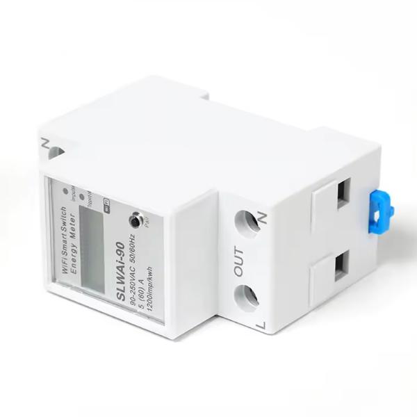 Smart Switch Energy Meter LCD Display